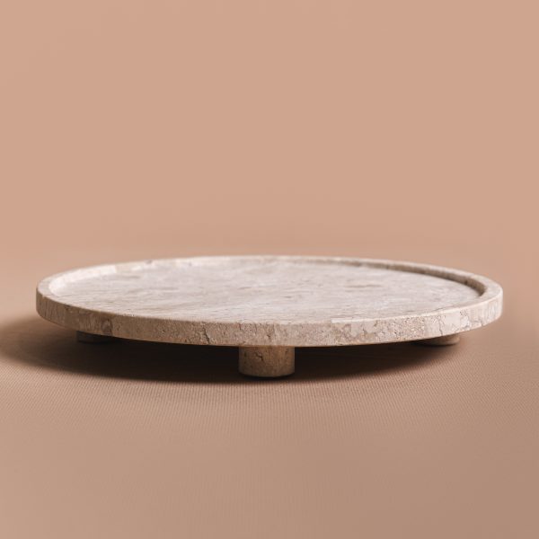 Bandeja Aria - Mármore Travertino Nacional